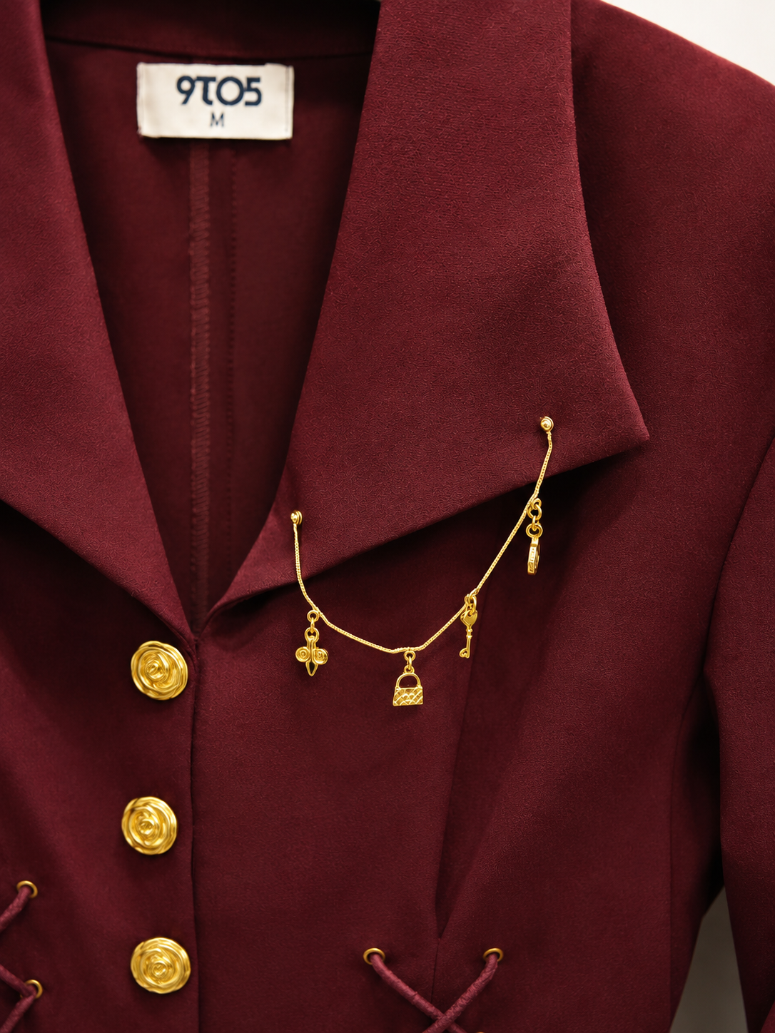 Merlot Blazer Dress