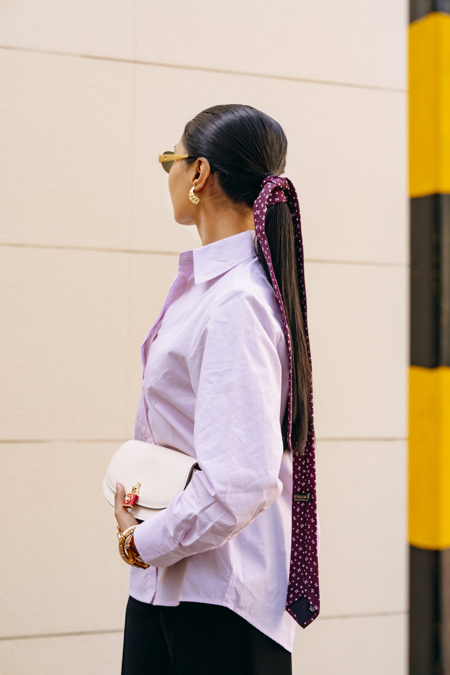 Stripes tailored shirt - Pink