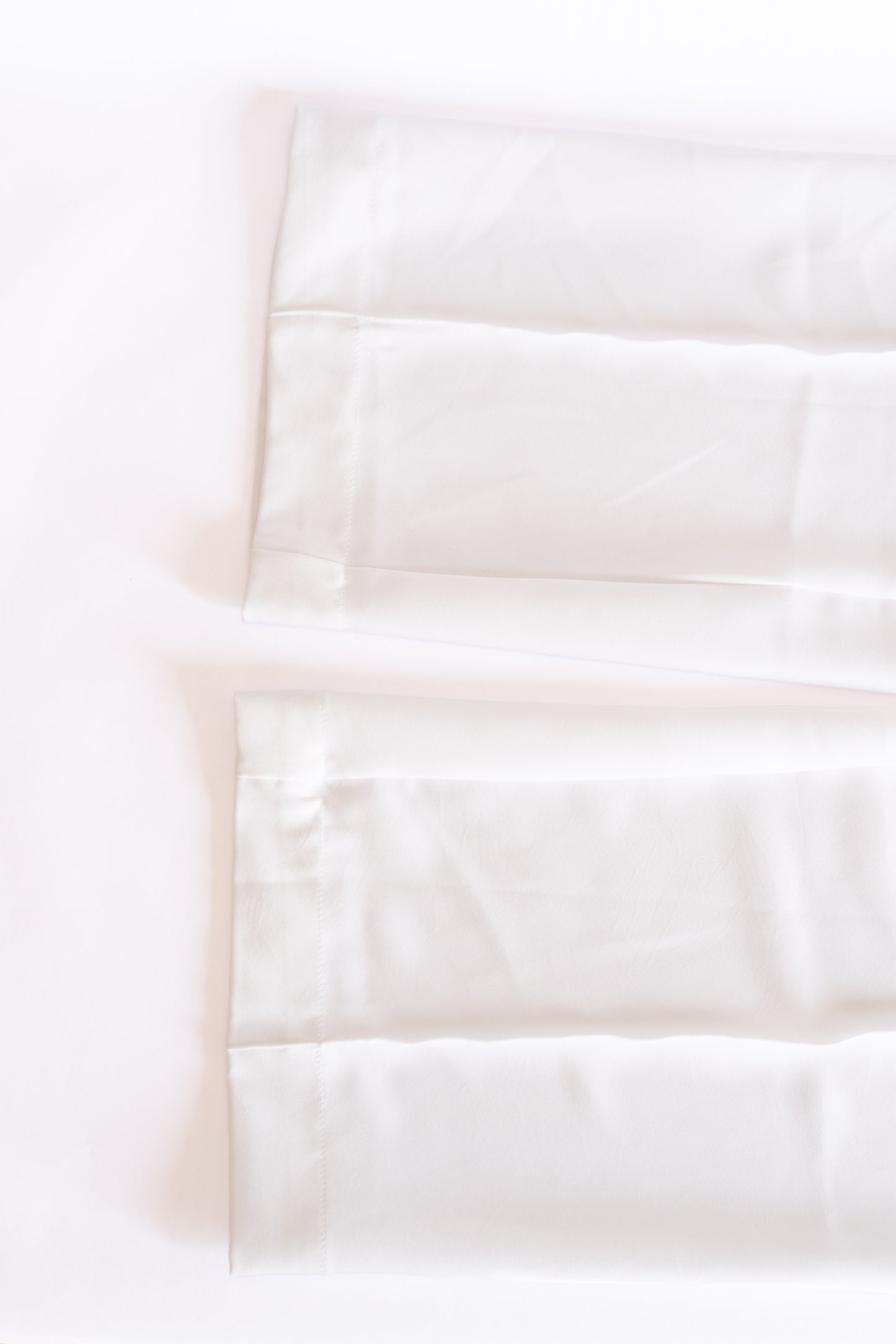 Tailored Straight Fit Trousers - White