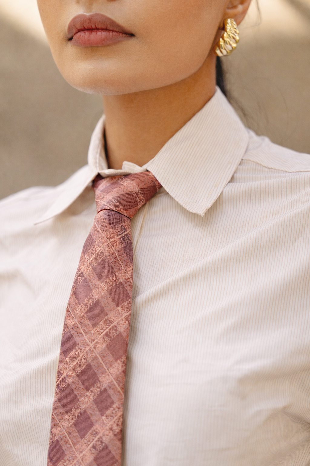 Stripes tailored shirt - Yellow