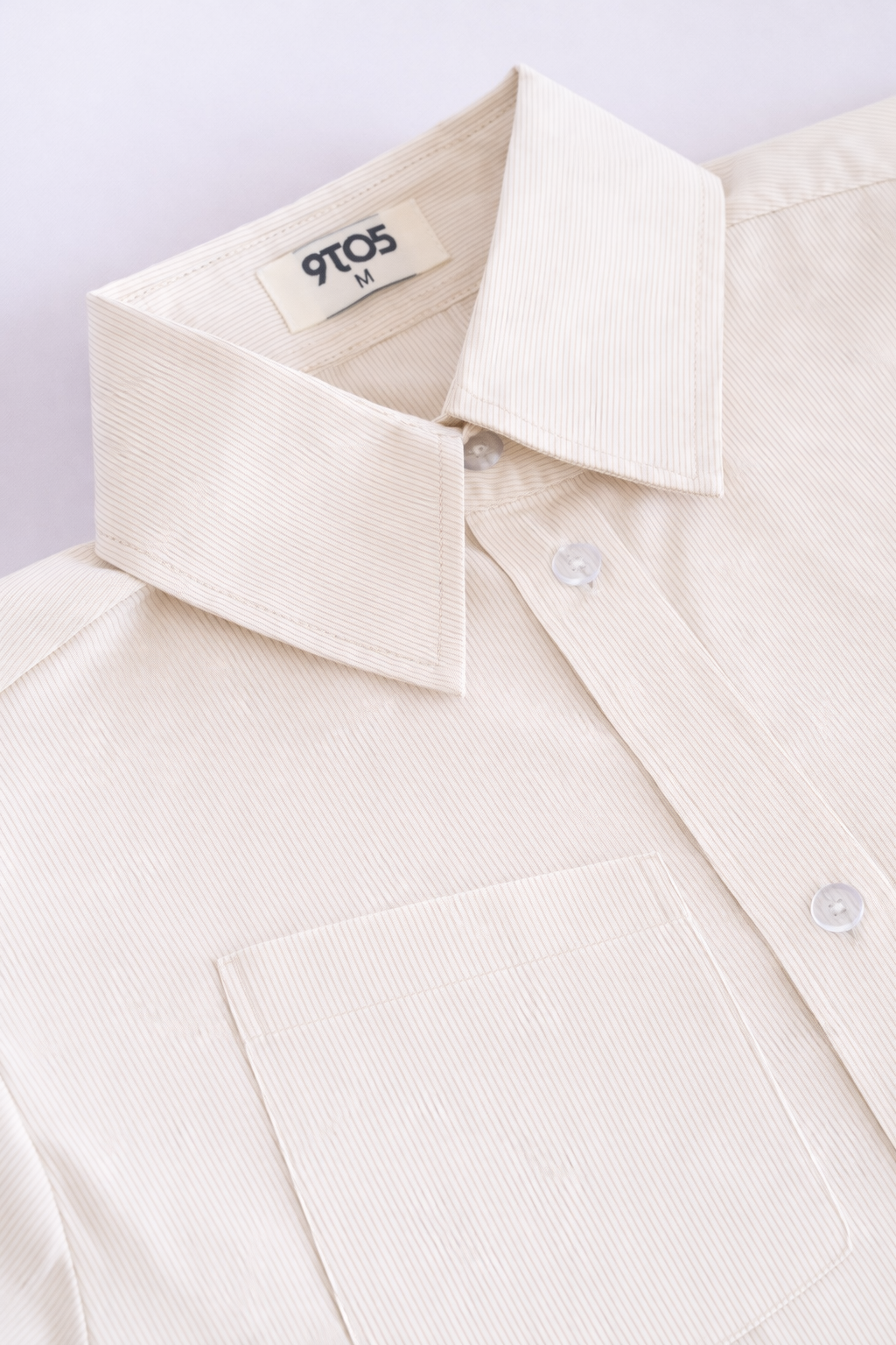 Stripes tailored shirt - Yellow