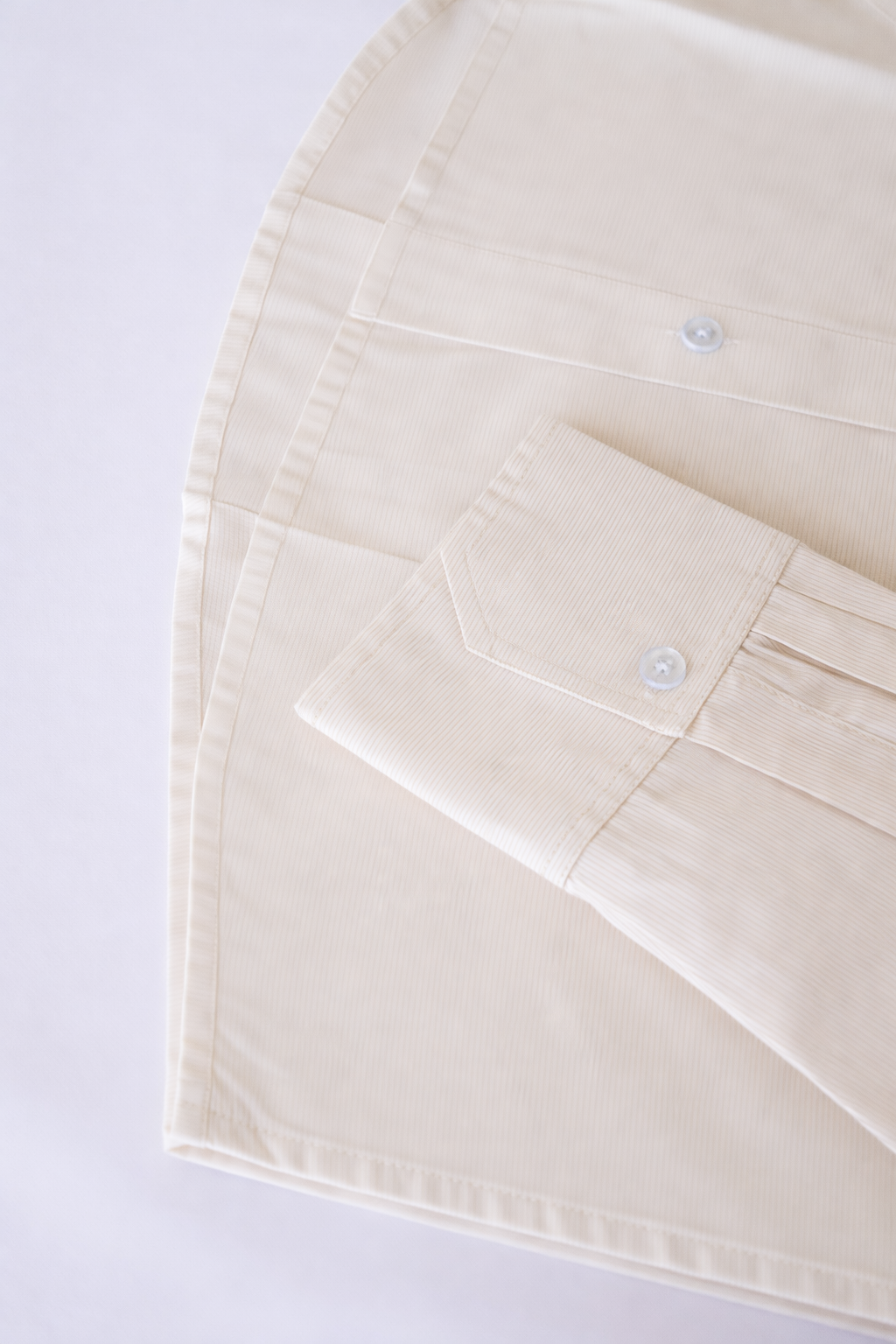 Stripes tailored shirt - Yellow