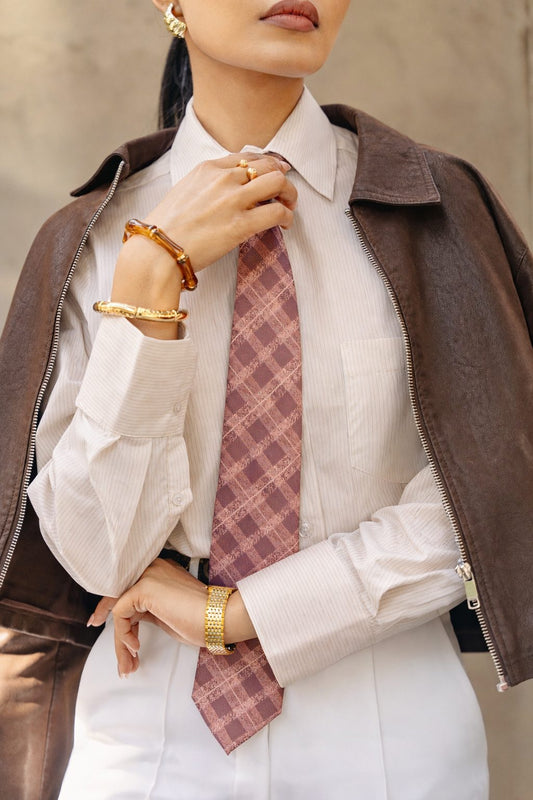 Stripes tailored shirt - Yellow